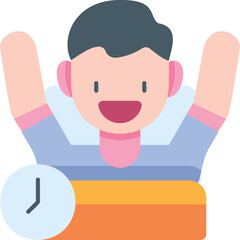 Wake Up Early Illustration