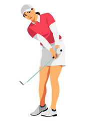 女子プロゴルファー