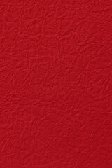 Fototapeta premium しわのある赤い和紙の背景テクスチャー Wrinkled red washi paper background texture