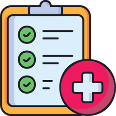 Obraz premium Regular Health Check Sticker