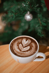 Warm coffee in the morning