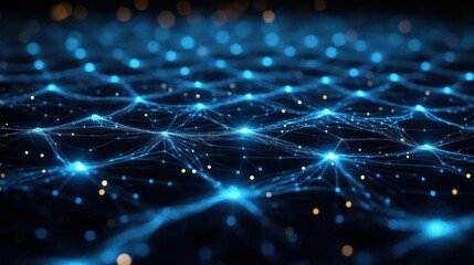 Global Network Connection Digital Data Stream