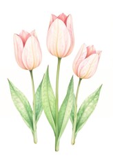 Fototapeta premium Soft Pink Flower Bouquet – Romantic Floral Composition