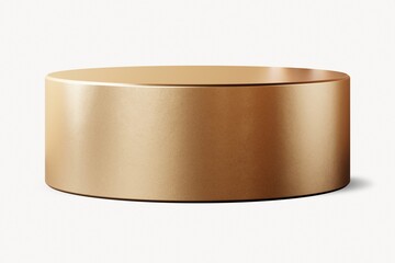Gold 3D podium, luxury product stand