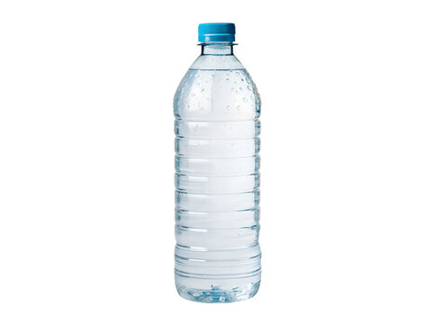 High-quality water bottle PNG cutout on a transparent background, isolated on white, perfect for product listings, e-commerce, and digital marketing