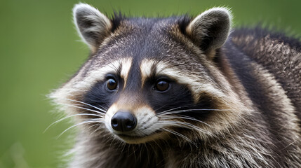 Portrait of a Raccoon