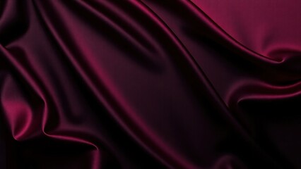Fototapeta premium Black dark gray purple burgundy red background. Silk satin fabric. Luxury elegant beauty premium rich. Shiny glitter shimmer silky. Drapery fold crease. Christmas birthday Valentine romance festival.