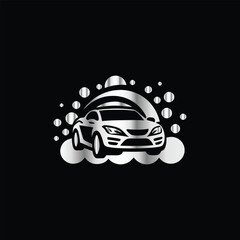 Fototapeta premium Auto Car Logo Design Vector Template. Car wash logo. Abstract Luxury Car Icon. Car wash logo. Car wash icon. Car wash symbol. Vector illustration.