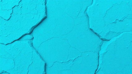 Obraz premium Blue green abstract background. Toned rough rock surface texture. Beautiful teal background with copy space for design.