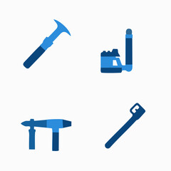 Construction and Tools Icon Set