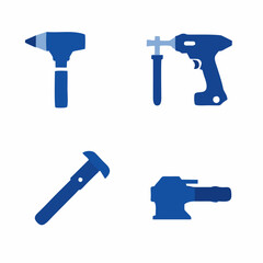 Construction and Tools Icon Set