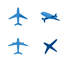 Transportation and Industry Icons Set