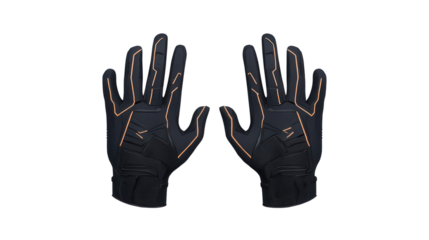 Precision Grip: A detailed studio shot presents a pair of high-performance gloves, showcasing their advanced design and functionality. These gloves, poised in mid-air.