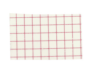 Grid washi tape png clipart, pink pattern, planner sticker with transparent background