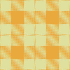 Dark Butterscotch and Iridescent Beige Seamless Tartan Textile Design