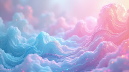 Abstract pastel holographic background, fluid paint art, iridescent multicolor wallpaper, marbling texture, neon wavy lines, artistic fashion backdrop, whimsical pattern, esoteric aura