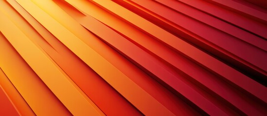 Obraz premium Abstract orange red lines, digital art, background, website