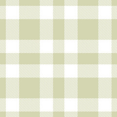 Smoky Beige Seamless Tartan with Neon White accents Textile Design