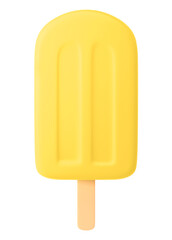 Ice cream png sticker, dessert 3D cartoon transparent background