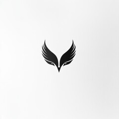 Obraz premium Black Wings Logo
