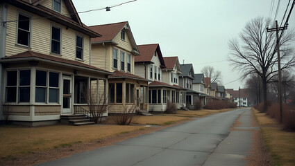 Abandoned Homes: A Stark Reminder of the Housing Crisis and Urban Decay in Our Neighborhoods
