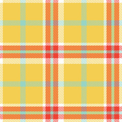 Modern Dusty White Seamless Tartan Textile Design Variant 2797