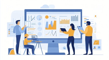 Data Analysis Team Collaboration on Project of excellence in splendor beyond compare with grace