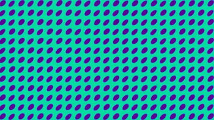 Teal and Purple Dot Pattern