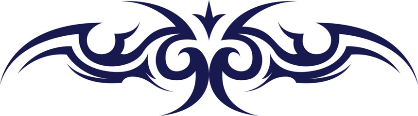 Tribal Tattoo Vector Design Element Set