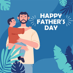 Father's Day - Flyer Illustration
