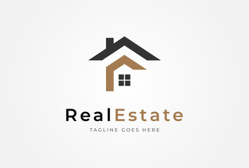 Real Estate Logo. Letter R with home combination. suitable for Architecture Building apps logo design