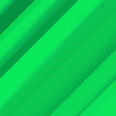 Fototapeta premium Abstract green background with diagonal lines, modern graphic design, vibrant colors, geometric shapes