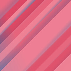 Fototapeta premium Abstract pink and red diagonal stripes background, modern graphic design, vibrant colors, geometric pattern