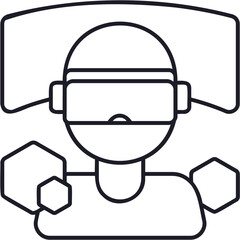 Virtual Reality  Icon