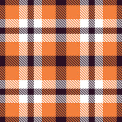 Modern Seamless Tartan in Deep Dark Plum tones Textile Design