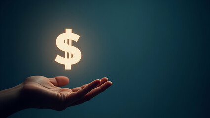 Holographic Investment Startup Funding Symbol: A Minimalist Showcase