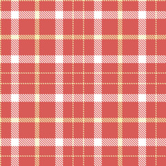Modern Seamless Tartan in Smoky Pastel Red tones Textile Design