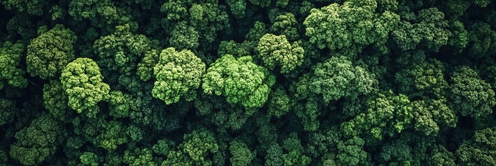 Naklejka premium A sustainable forest management policy incorporating climate change adaptation and mitigation strategies such as forest carbon sequestration REDD initiatives and sustainable, Wide background 