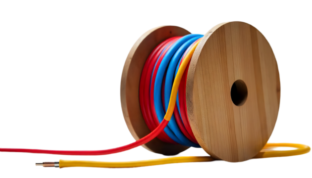 Cross section of high-voltage cable