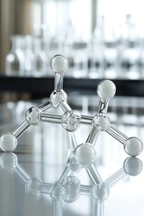 Molecular model, lab, scientific study
