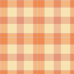 Dusty Blush Seamless Tartan with Dusty Orangeish accents Textile Design