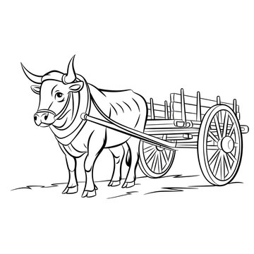 "Bullock Cart" Images – Browse 4,225 Stock Photos, Vectors, and Video