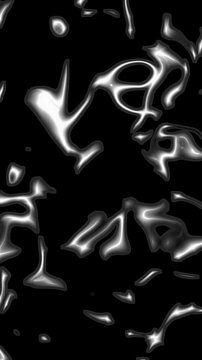 Abstract grey shapes on a black background suitable for modern design projects, web graphics, tech presentations, and background patterns.