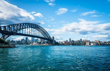 Circular Quay is a colorful port where ferries and cruise ships board and depart, and boat watching can be as good a pastime as people watching. 