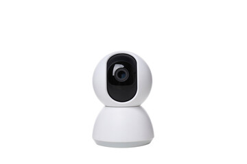 PNG,A video surveillance camera, isolated on white background