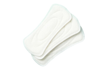 Feminine hygiene and menstruation, Feminine hygiene and menstrual items provide comfort, isolated on white, PNG © Atlas