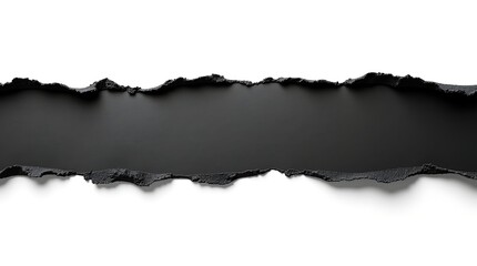 Ripped paper background with space