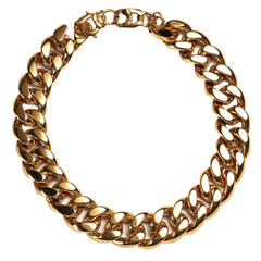 Obraz premium Gold chain necklace luxury jewelry bling fashion accessory