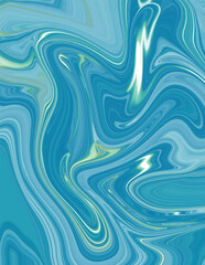 Hand painted liquid background, mixed liquid blue and white paints. Abstract fluid painting background. Abstract blue liquid background. Marbled blue and white abstract background. Liquid marble