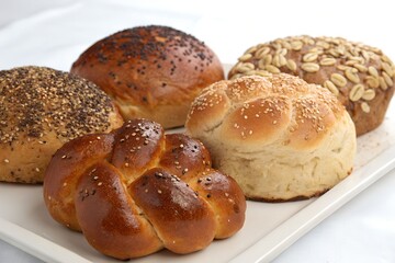 Artisan Bread Selection A Delightful Variety of Freshly Baked Loaves